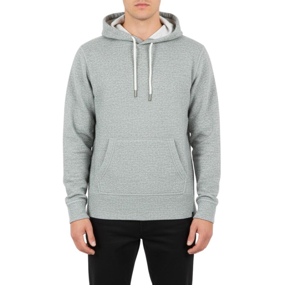 Eventide Men’s Heather Green‎ Pullover Hoodie Soft Knit Casual Minimalist – XS